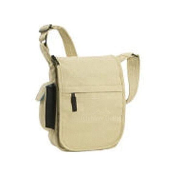 Kavu Kicker Crossbody Tan Canvas Bag - Picture 1 of 16